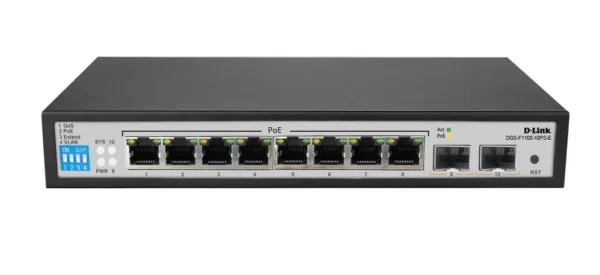D-Link Smart Managed Switch DGS-F1100-10PS-E