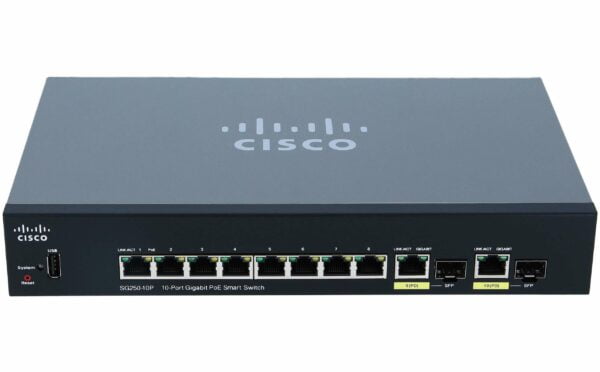 Cisco Smart Switch Sg250 10p K9 Eu.jpg