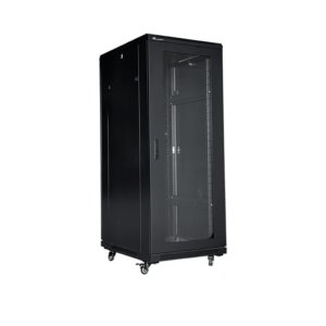 Paramount Floor Standing Rack 27U Glass Type PRN GL 27 8010 F.png